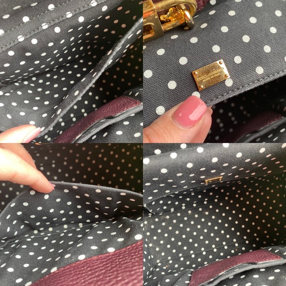 SOLD Dolce & Gabbana Flower Lock Lady Sicily Leather Bag - Picture 16 of 16